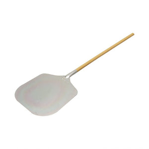 Pala para pizza de aluminio con mango de madera 52" x 12" x 14"