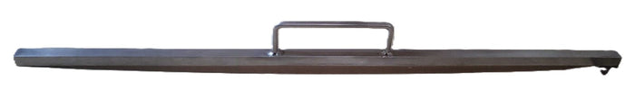 Barra cuadrada con asa de 1/2" y largo 24" jaladera 12cm largo y 4 cm alto