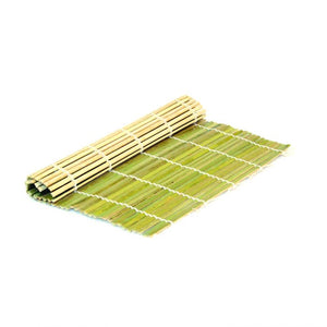 Esterilla plana de bambú para sushi 9-1/2" x 9-1/2"