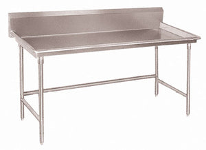 Mesa de clasificación 72 x 30 pulg acero inoxidable 304 calibre 16
