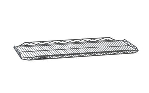 Metro qwikSLOT Drop Mat Wire Display repisa, cristal ahumado