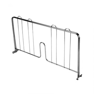 Divisor de repisa cromado a presión 14"