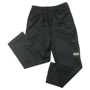 Pantalón cargo de chef Chef Regalia, talla XL, negro