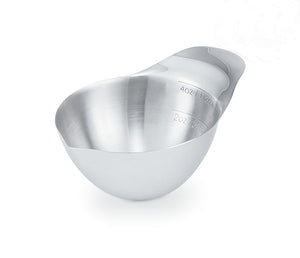 Acero inoxidable recipientes de transferencia - 2.94 x 3.09 x 1.92"