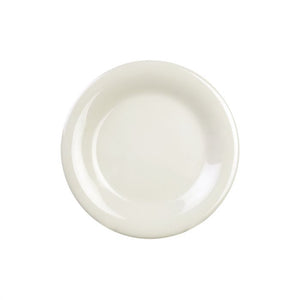 Plato de borde ancho de melamina 9-1/4" Ivory