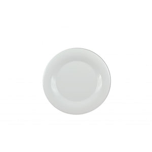 Plato de borde ancho de melamina 10-1/2" White