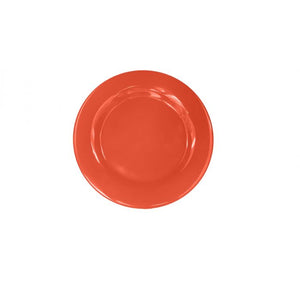 Plato de borde ancho de melamina 11-3/4" Orange