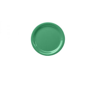 Plato de borde angosto de melamina 7-1/4" Green