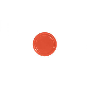 Plato de borde angosto de melamina 7-1/4" Orange