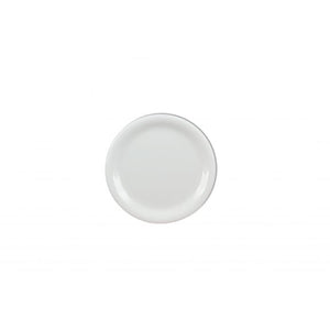 Plato de borde angosto de melamina 7-1/4" White
