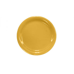 Plato de borde angosto de melamina 9" Yellow