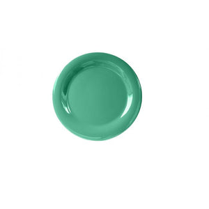 Plato de borde angosto de melamina 10-1/2" Green