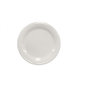 Plato de borde angosto de melamina 10-1/2" Ivory