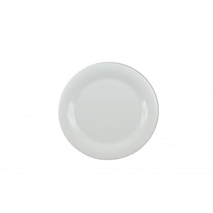 Plato de borde angosto de melamina 10-1/2" White