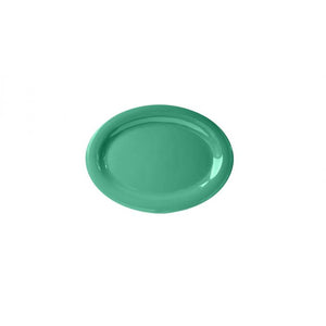 Platón de melamina 12" x 9" Green