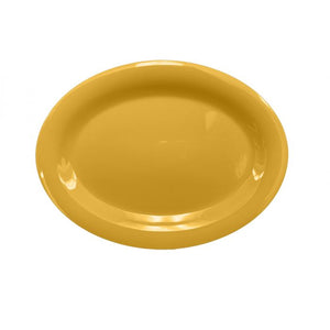 Platón de melamina 12" x 9" Yellow