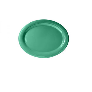 Platón de melamina 13-1/2" x 10-1/2" Green