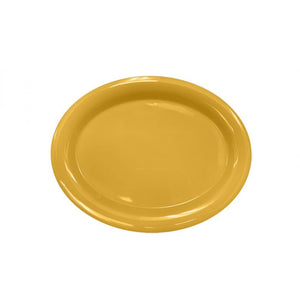 Platón de melamina 13-1/2" x 10-1/2" Yellow