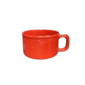 Taza para sopa de melamina 10 oz 4" Pure Red