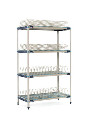 Rack de secado Metro para charolas 24 x 48 x 74 pulg PR48X4