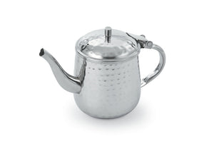 Cremera tipo campana de acero inoxidable 10 oz con acabado martillado