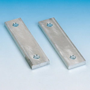 Metro TTSTP Top-Track Stop Plate Kit 4 x 1 x 0.125 pulg