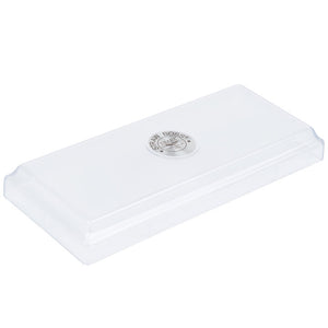 Dispensador 9" x 4" Traex® popote boss transparente popote Tapa