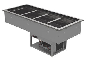 Inserto frío refrigerado 25-1/2 x 59-1/8 corte de instalación pulg drop-in acero inoxidable calibre 18