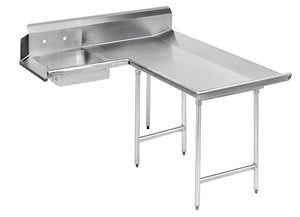 Mesa de prelavado con descanso para lavavajillas lado derecho 95 pulg