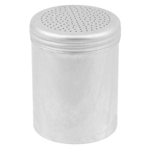10 oz aluminio dredge con 0.047" diameter holes