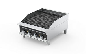 24" pesado servicio gas radiant charbroiler