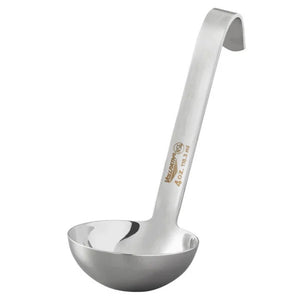 Cucharón 4 oz de una pieza uso rudo acero inoxidable con short mango