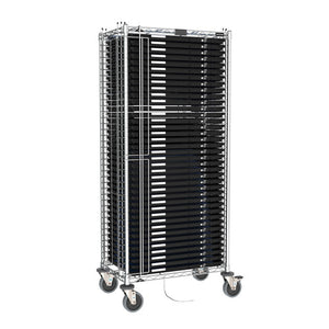 Metro Side-Load ESD Safe Electronics charola Transport Racks 20.75 x 31.125 x 69.5 pulg