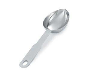 Pala 1/4-taza ovalado uso rudo acero inoxidable measuring