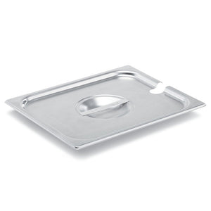 Medio Super Pan V® ranurado tapa de acero inoxidable