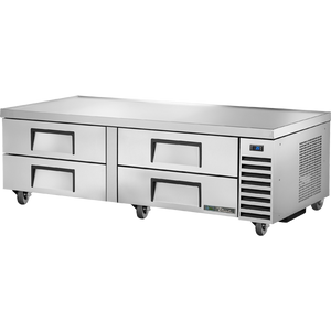 Base refrigerada para chef de 72-3/8", 4 cajones