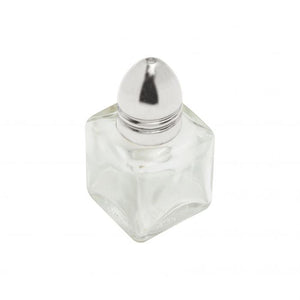 Salero y pimentero cubo de acero inoxidable 2 OZ