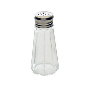Salero y pimentero panelado de acero inoxidable 3 OZ