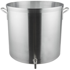 100 qt Wear-Ever® clásico Select™ uso rudo aluminio olla con faucet
