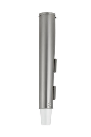 Dispensador Acero inoxidable por gravedad Pull-Down ajustable taza para 2 7/8- to 3 1/2" Diameter Cups - 4.06 x 25.75"