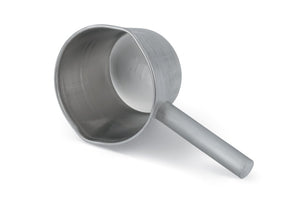 Cucharón 64 oz profesional aluminio transfer / dipper - 12.8 x 7.8 x 5.5"