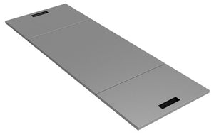 Cubierta abatible para mesa fría de 4 pozos