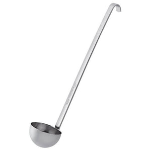 Cucharón 1 oz acero inoxidable Con 6 9/10" mango