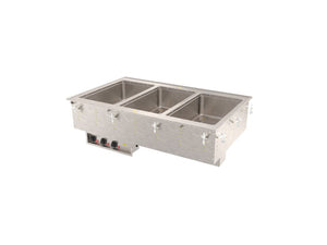 208 to 240 Volt 3-pozo Modular caliente empotrable con Marine Grade Wells con drenaje estándar y controles termostáticos con 
