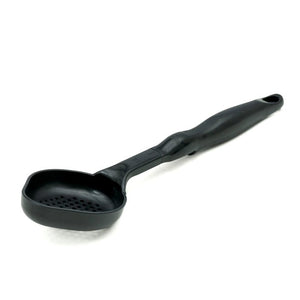 Porcionador Spoodle® 4 oz perforado ovalado nylon en negro