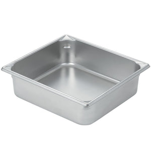 Inserto para mesa de vapor dos tercios 4" de profundidad Super Pan V® acero inoxidable