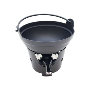 Bowl japonés para noodles de aleación de aluminio 32 oz con cucharón