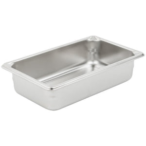 Inserto para mesa de vapor cuarto 2 1/2" de profundidad Super Pan V® acero inoxidable