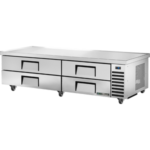 Base refrigerada para chef de 84", 4 cajones