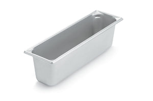 Inserto para mesa de vapor medio largo 6" de profundidad Super Pan V® acero inoxidable